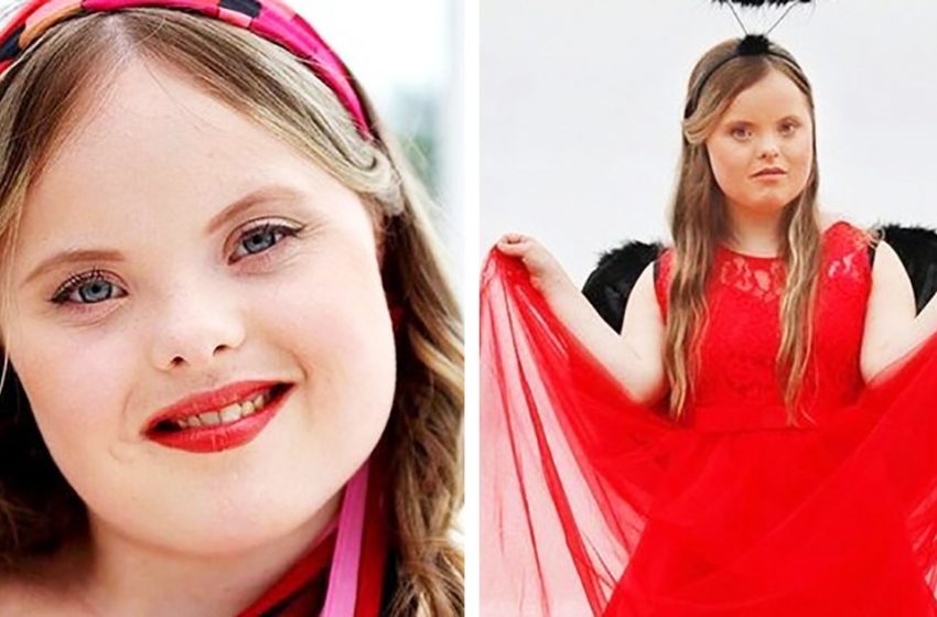  A girl with Down syndrome conquers the fashion world!