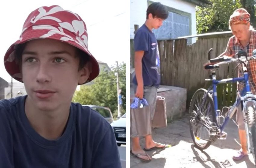  A 12-year-old boy cycled 12 km every day and sold milk to earn money for his mother’s prosthesis!