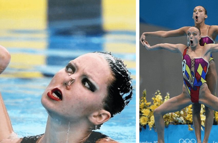  What happens if you pause a synchronized swimming performance?