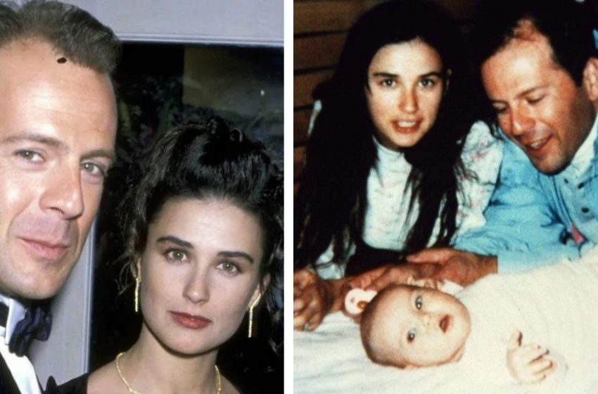  Demi Moore And Bruce Willis Named Their Children With Quite Unusual Names