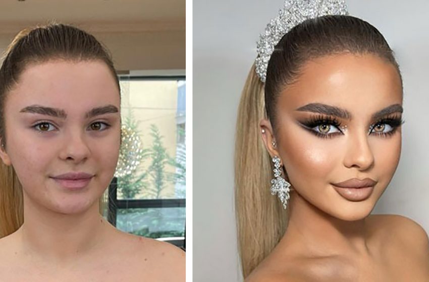  These Brides Are Totally Unrecognizable With And Without Make Up