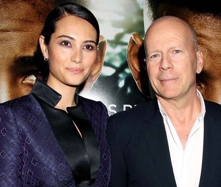 The second wife of Bruce Willis is 23 years younger than the actor ...