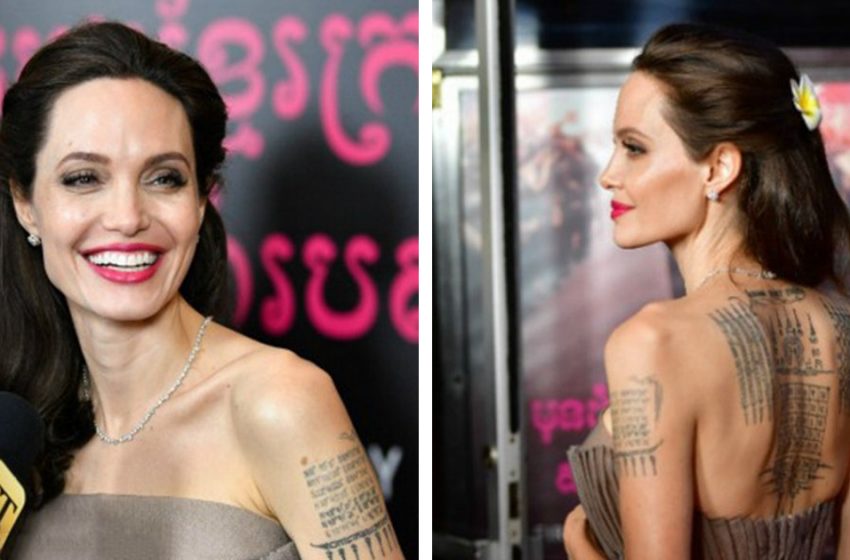  Angelina Jolie’s 12 tattoos and their meanings!