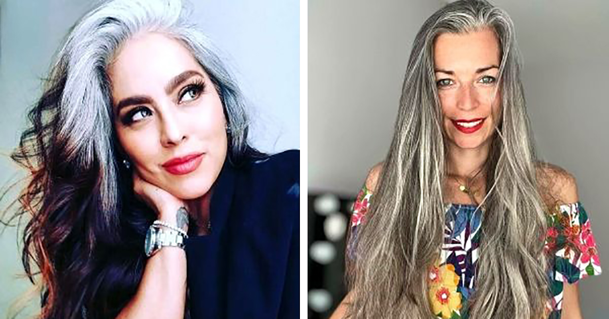 Women Who Stopped Dyeing Their Hair And Look Amazing With Gray Hair Everythingfun 3712