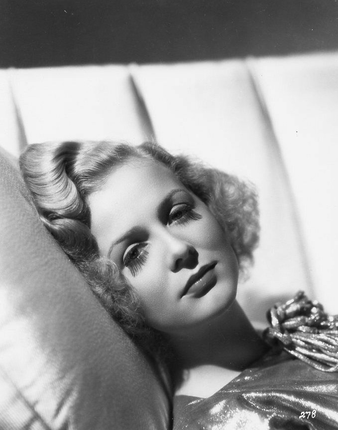 Vintage shot of Gloria Stuart's charm