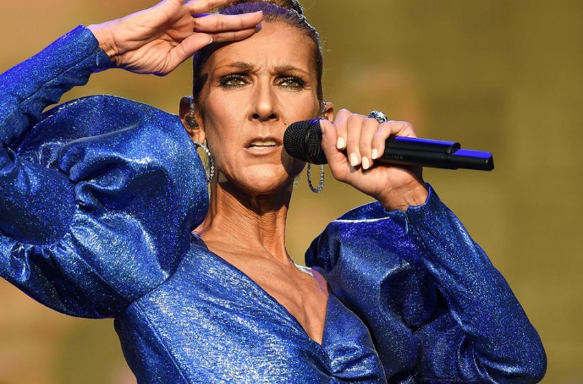  “Wow, What Slender Legs!”: Skinny Celine Dion In a Golden Bodysuit Made a Real Splash On The Net!