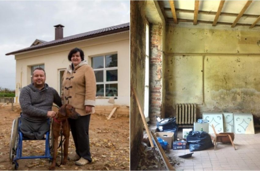  A Man In A Wheelchair Was Able To Turn An Abandoned Store Into A Dream Home