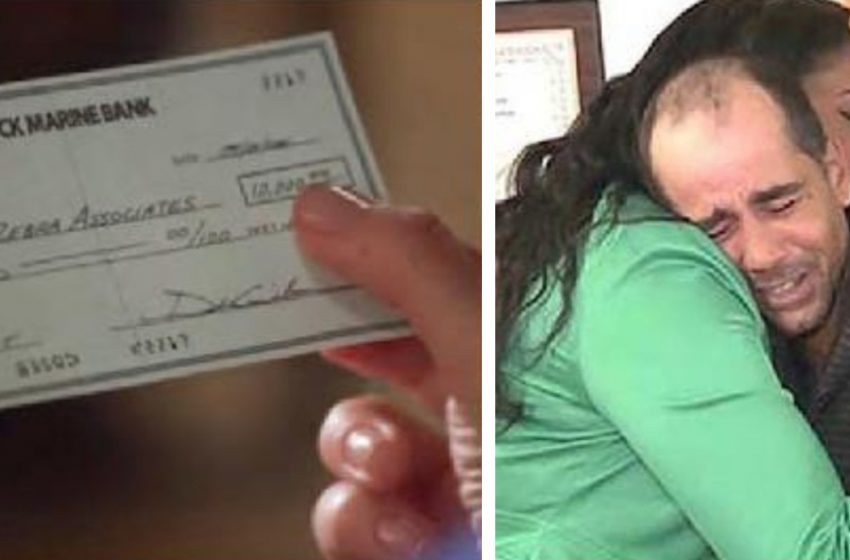  Found A Check For 10 Thousand Dollars And The Homeless Returned It To Its Owner