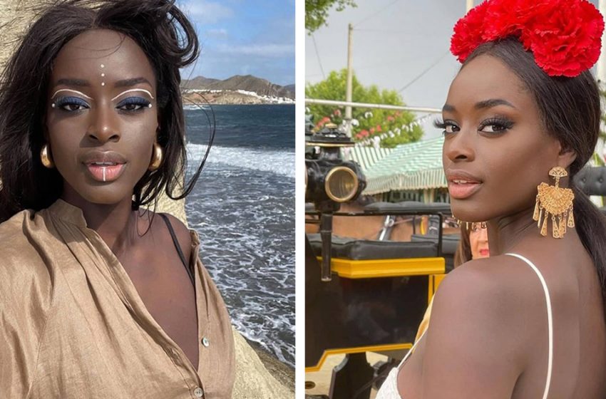  “Chocolate Beauty”: Model In Tiny Swimming Trunks Showed What The Ideal Female Beauty Looks Like?