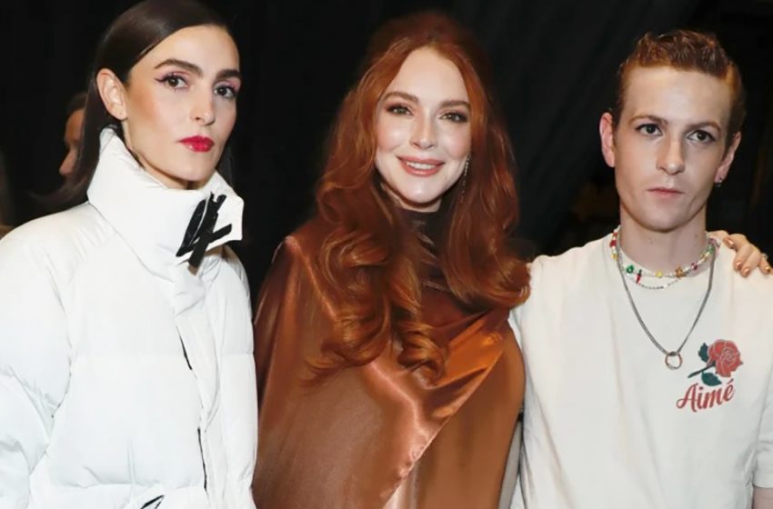  “So Caring!” Lindsay Lohan Supported Her Brother And Sister On The Podium