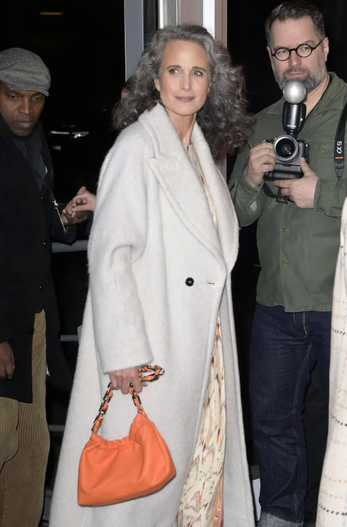 "Preferred To Stay Gray-Haired”: 64-Year-Old Andie MacDowell Is