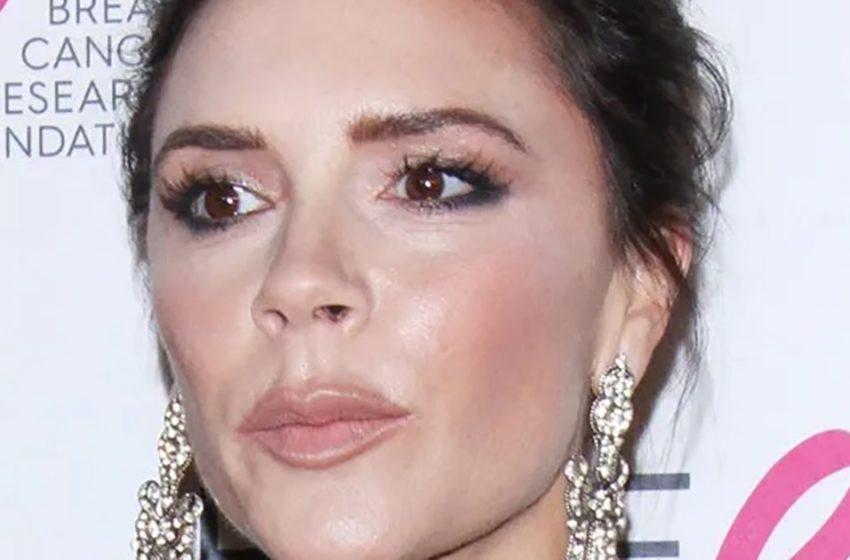  “Forgot To Wear a Skirt”: Victoria Beckham Appeared On The Cover Of a Gloss In a Transparent Jumpsuit And Fishnet Tights!