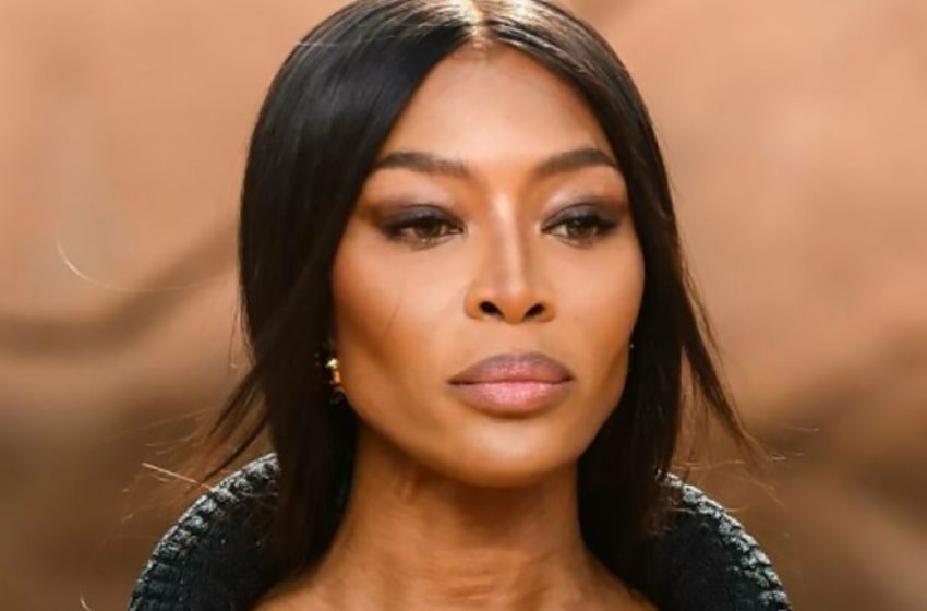  Curly doll: Naomi Campbell shared a rare photo with her one-year-old daughter