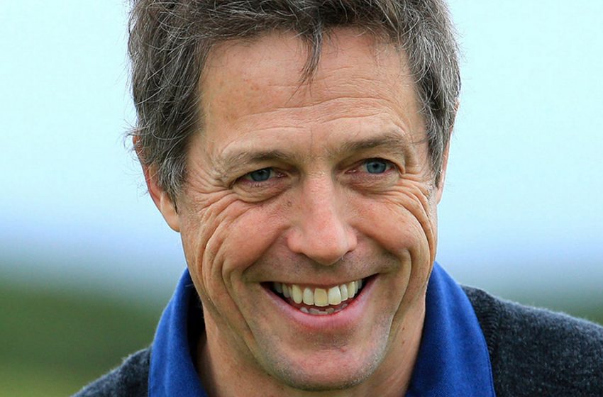  Hugh Grant came out with his young wife after the scandal at the Oscars