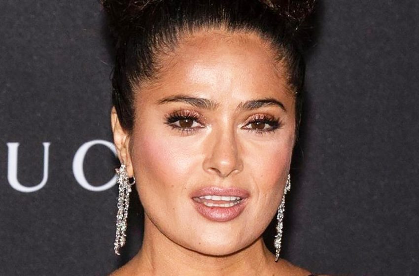  “Guests Are Puzzled”: 56-Year-Old Salma Hayek Obscenely Lifted Her Leg In The Corridor Of The Hotel!