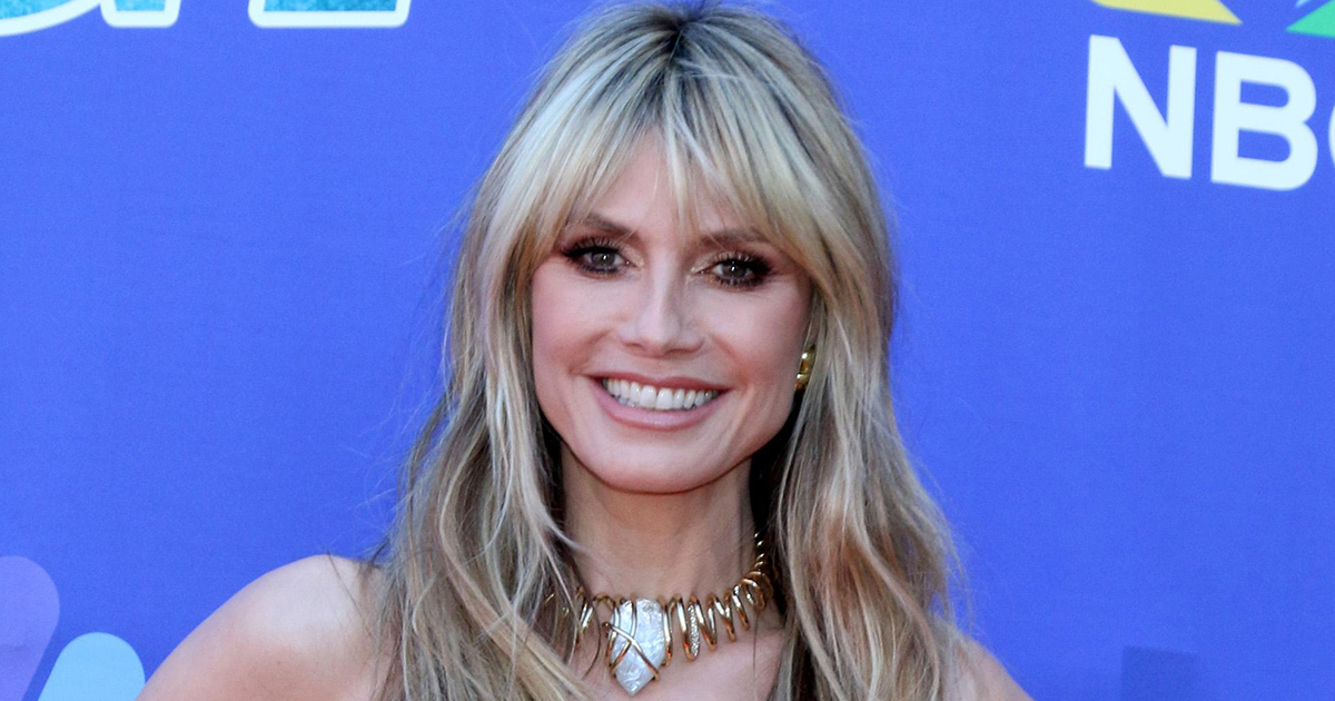 "Stunning As Always" 49YearOld Heidi Klum Wore a Spicy Yellow