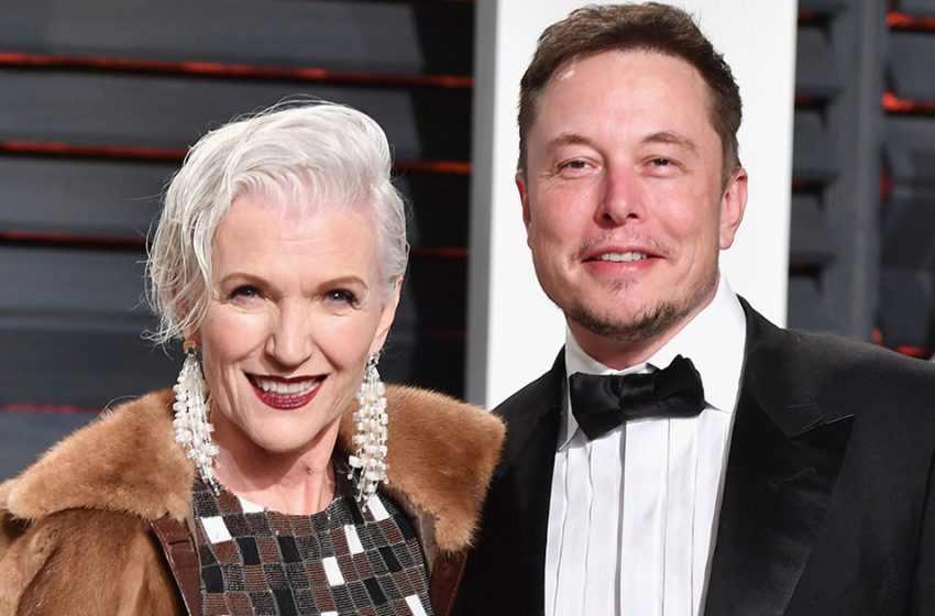  74-year-old mother of billionaire Elon Musk filmed herself in a bodysuit