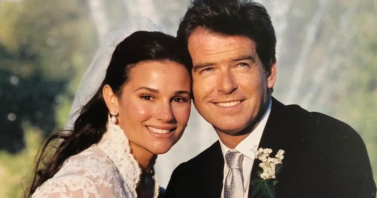 Cant Take Eyes Off This Couple Pierce Brosnan Appeared In Public For The First Time In A