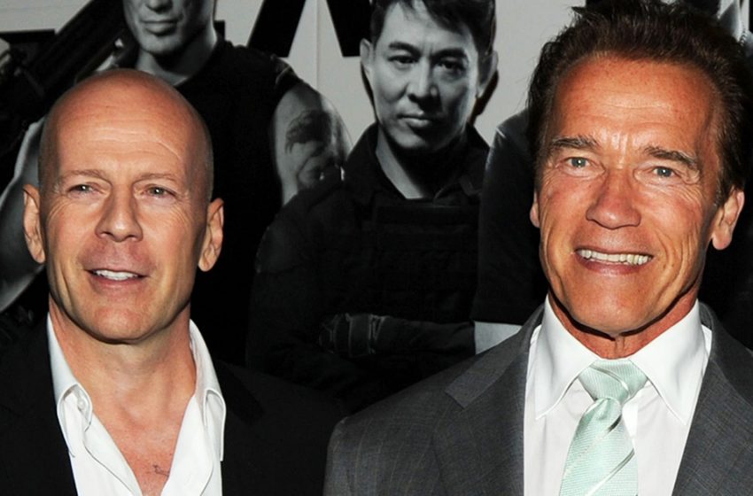  “Action Heroes Don’t Retire”: Arnold Schwarzenegger Supports Seriously Ill Bruce Willis!